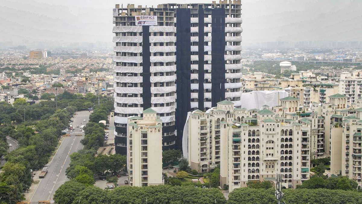 Supertech twin towers: Light, elevators to be shut; anxiety palpable as Noida prepares for massive demolition