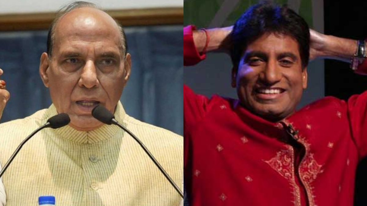 Raju Srivastava's health update: Defence Minister Rajnath Singh dials AIIMS Director to check up on comedian