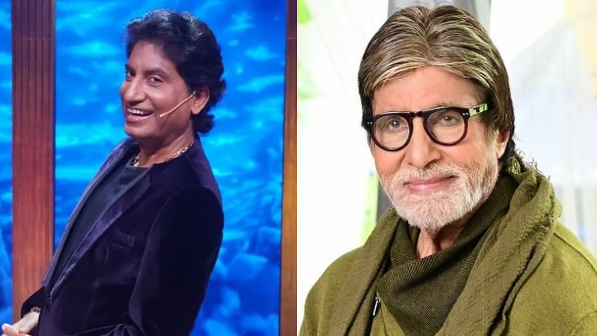 Amitabh Bachchan sends audio message to Raju Srivastava for speedy recovery: 'It's enough Raju. Rise up..'