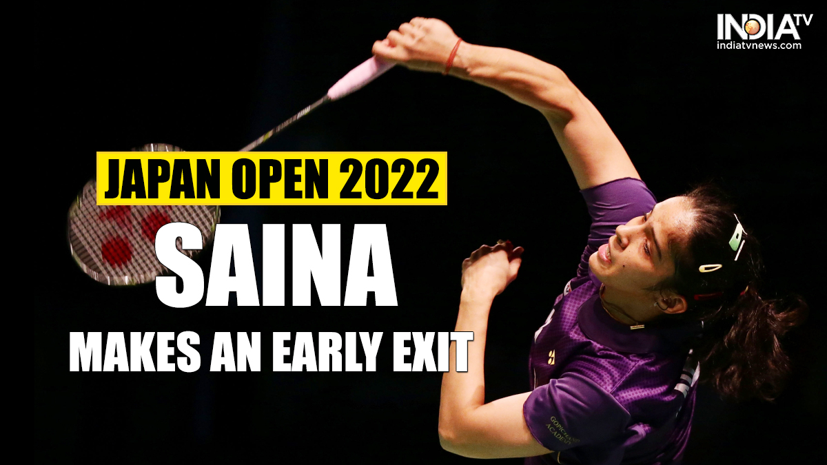 Japan Open 2022 Saina Nehwal exits after losing in round of 32 Other News