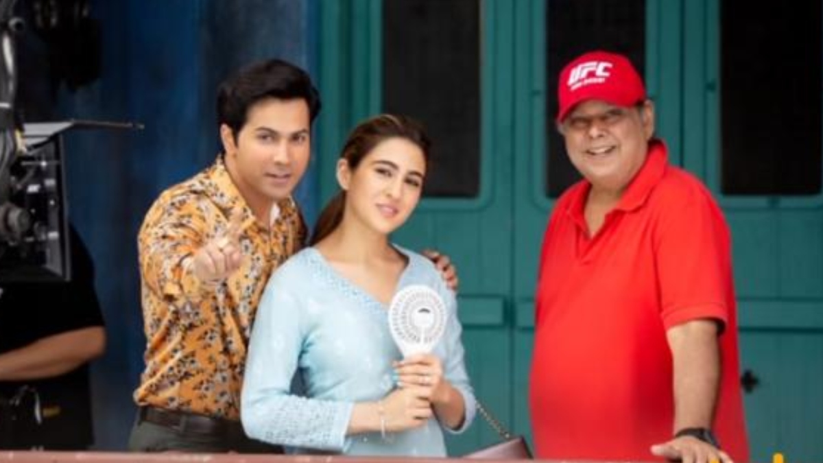 Sara Ali Khan wishes David Dhawan on his birthday, shares throwback pics from Coolie No. 1 sets