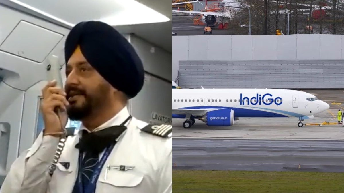 IndiGo flight Captain wins people over with announcements in both English and Punjabi | Watch Video