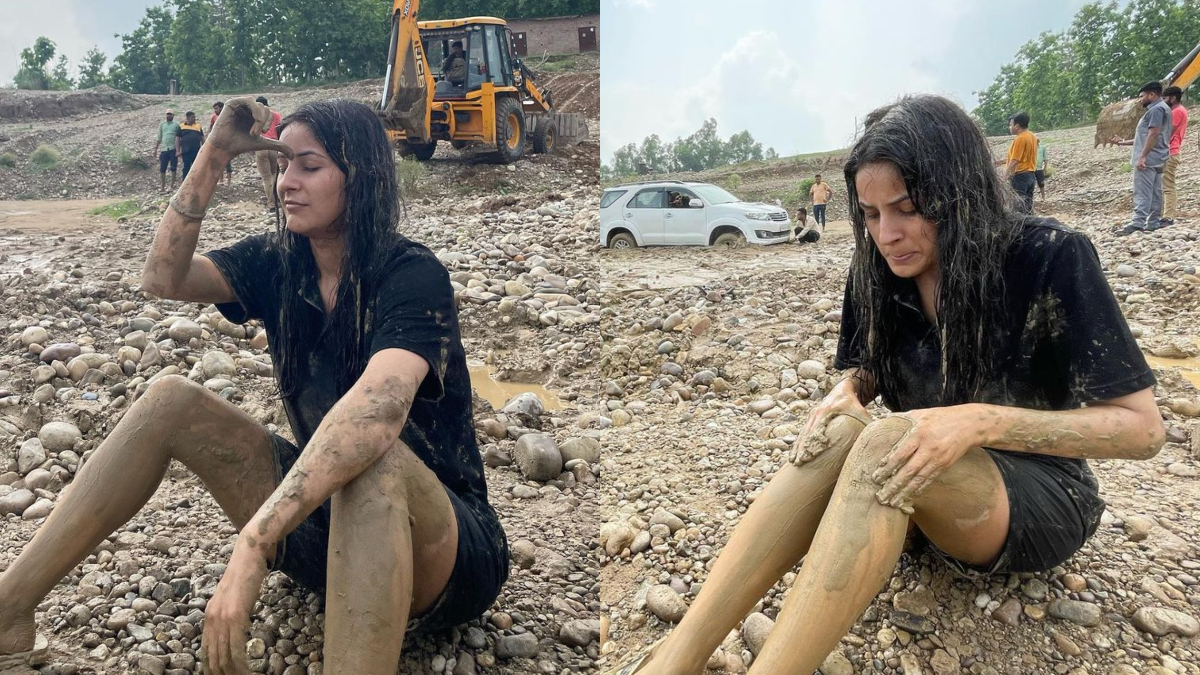 Shehnaaz Gill's unique 'spa time' shows actress taking 'Teri Mitti Me Mil Jaawaan' too seriously; see pics