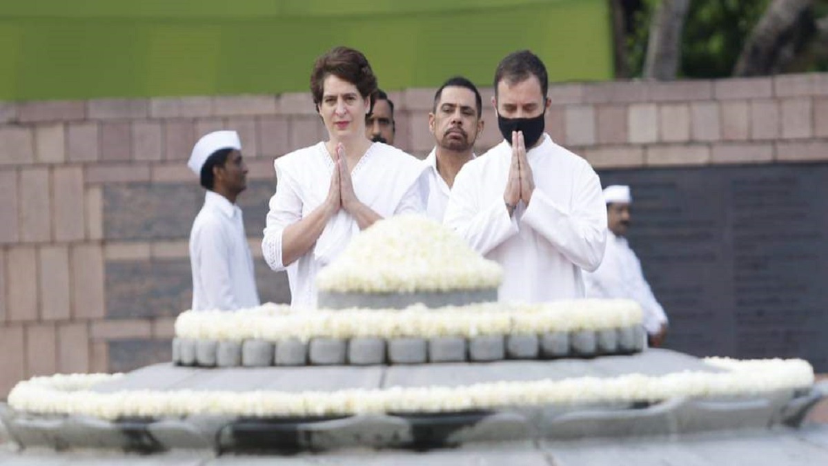 Rahul Gandhi, sister Priyanka pay tributes to Rajiv Gandhi on 78th birth anniversary