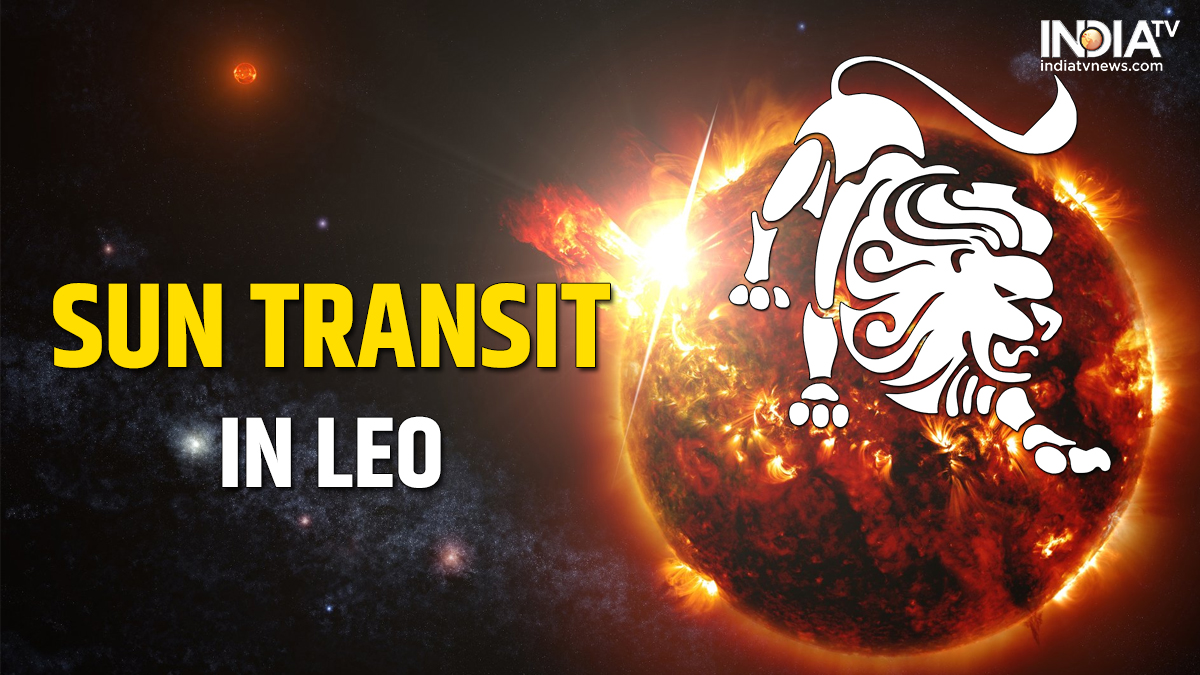 Sun Transit 2022 Effect on zodiac signs of Surya Gochar in Leo India TV