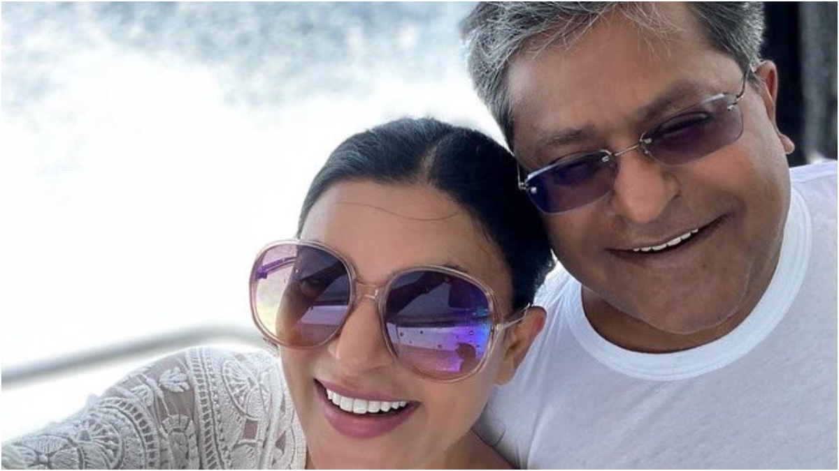 Lalit Modi says Sushmita Sen is 'looking hot' as she takes a dive in Mediterranean Sea | Watch video