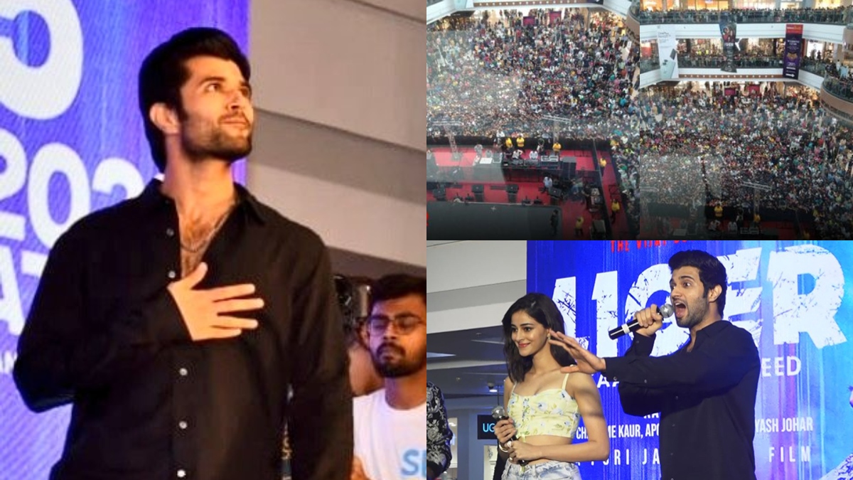 Liger: Vijay Deverakonda forced to leave Mumbai event after crowd got 'uncontrollable'; watch video