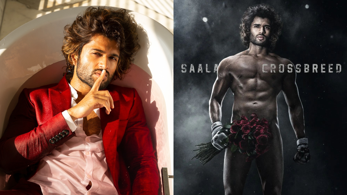 Vijay Deverakonda Breaks Silence On His Nude Poster For Liger Says I Have A Body So India Tv 