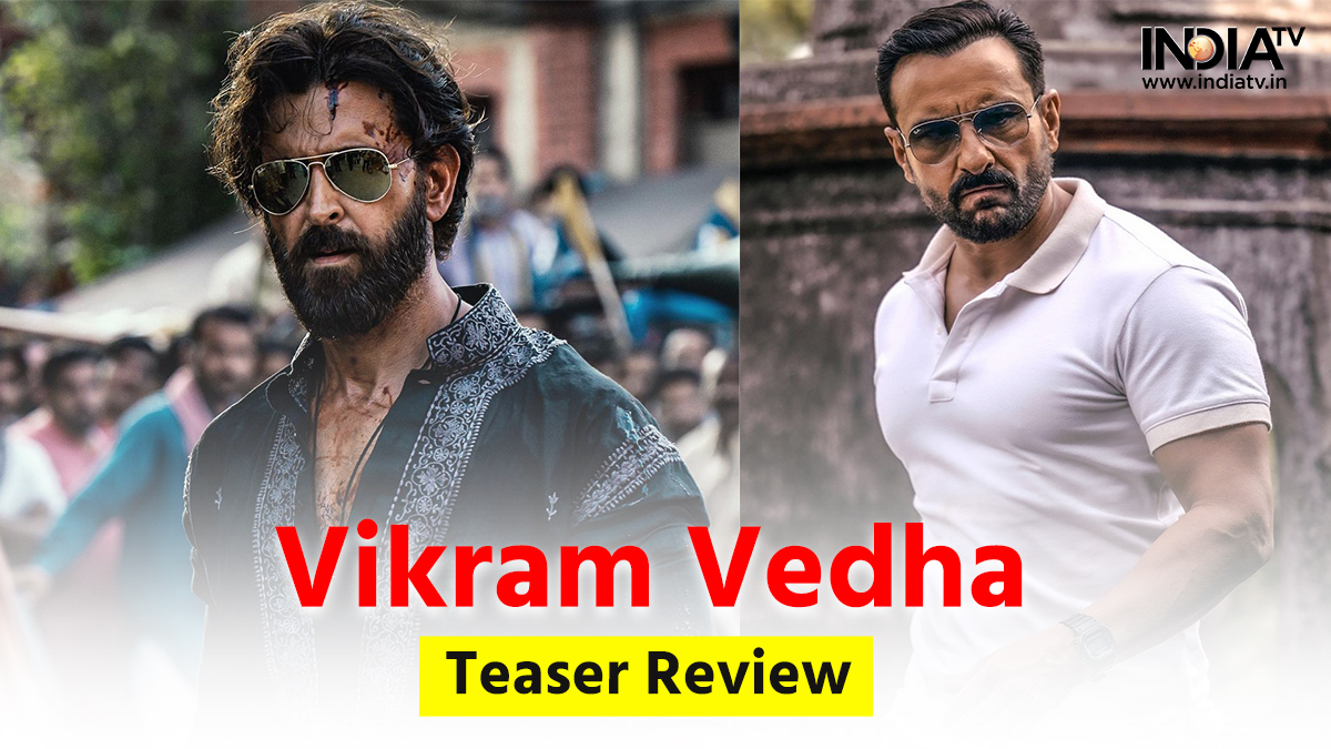 Vikram Vedha Teaser Review: Cinematic frames fall short on oomph in ...