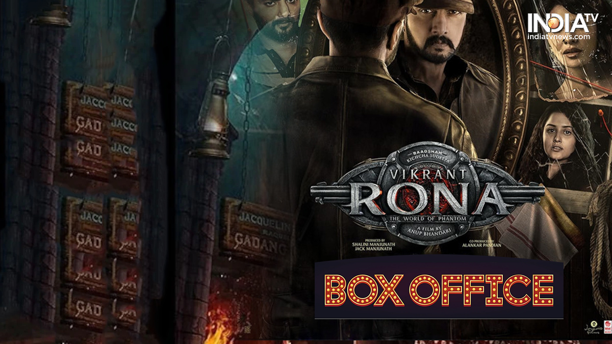 Vikrant Rona Box Office Collections: There's no stopping Kichcha Sudeep, Jacqueline Fernandez's film