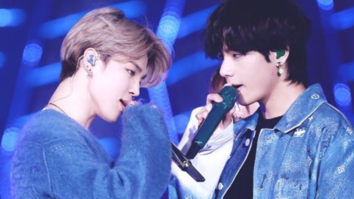 Is there something going on between Jimin and V? They aren't really talking  that much anymore even in some V lives and they don't seem as close as they  used to be.