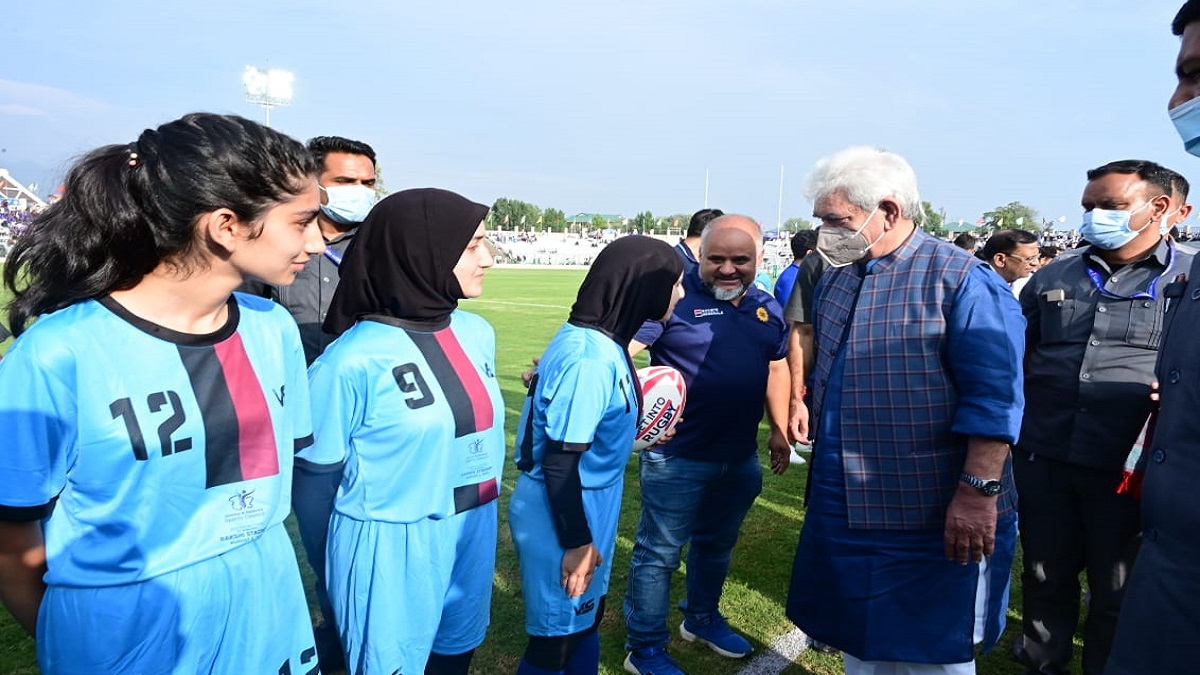 J&K: August 5 declared ‘Bhrashtachar Mukti Diwas’; LG Sinha inaugurates refurbished Bakshi Stadium in Srinagar