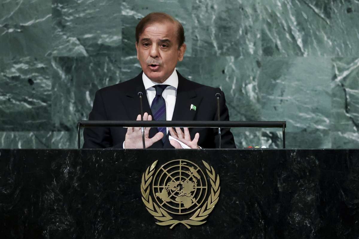 Pakistan Prime Minister Shehbaz Sharif