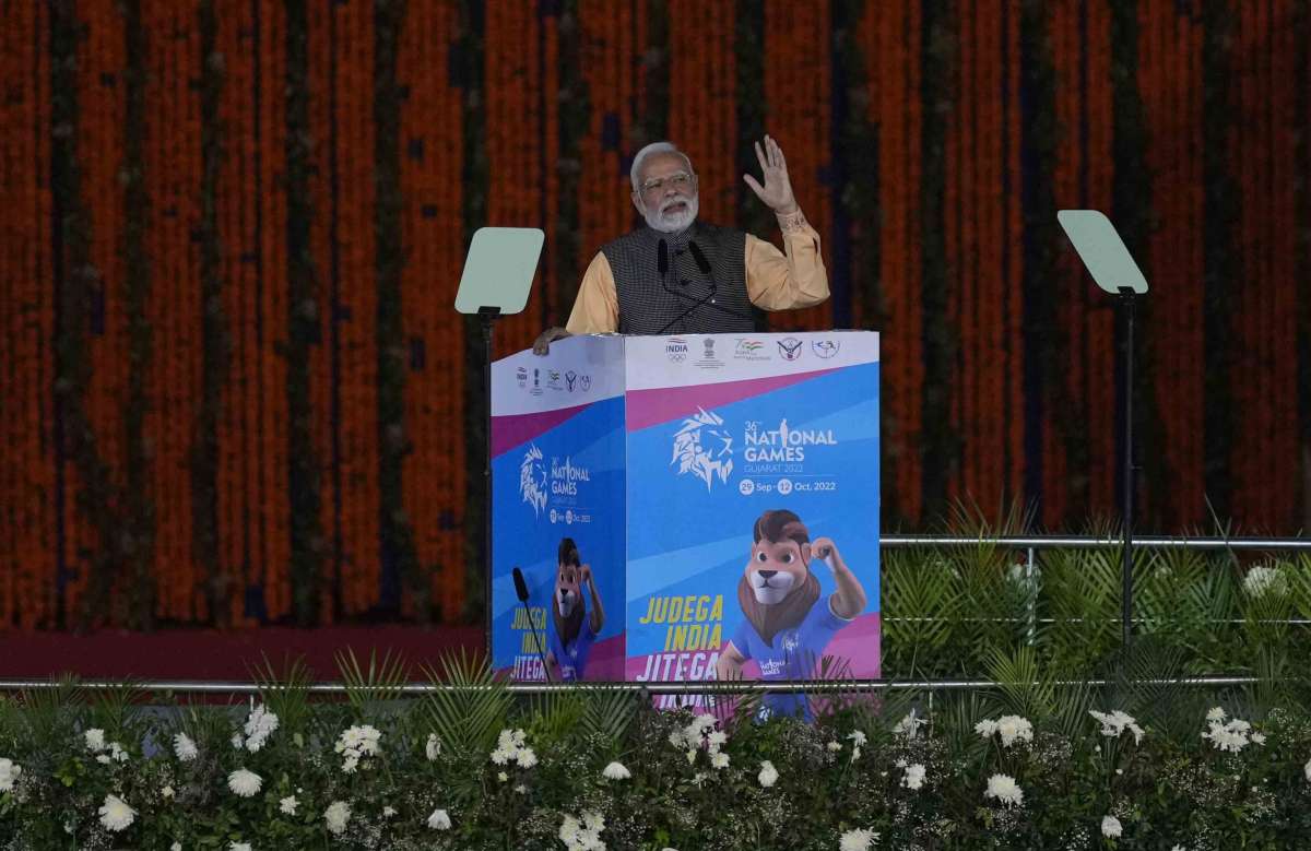 National Games 2022: PM Modi inaugurates mega event at dazzling ceremony