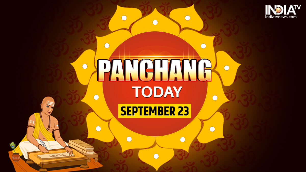 Aaj Ka Panchang 23 September 2022: Know Friday's Panchang, Rahukaal ...