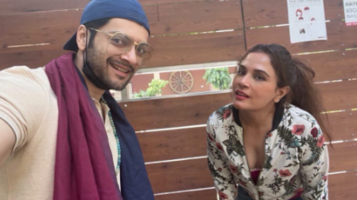 Ali Fazal and Richa Chadha