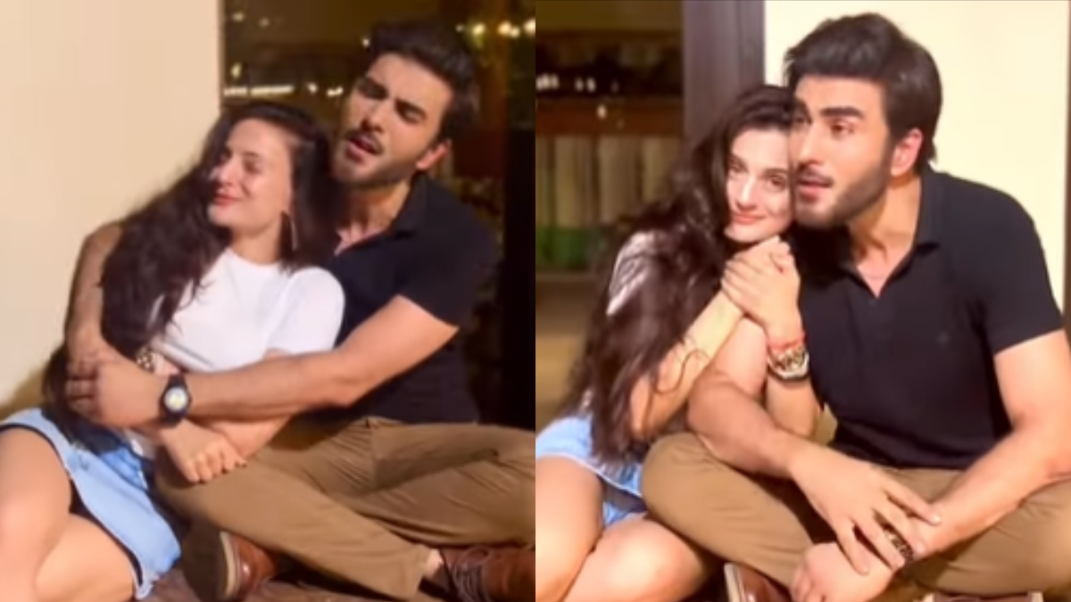 Amisha Patel Hot Sex Videos - Ameesha Patel shares mushy video with Pakisani actor Imran Abbas, netizens  ask 'are they dating?' | Celebrities News â€“ India TV