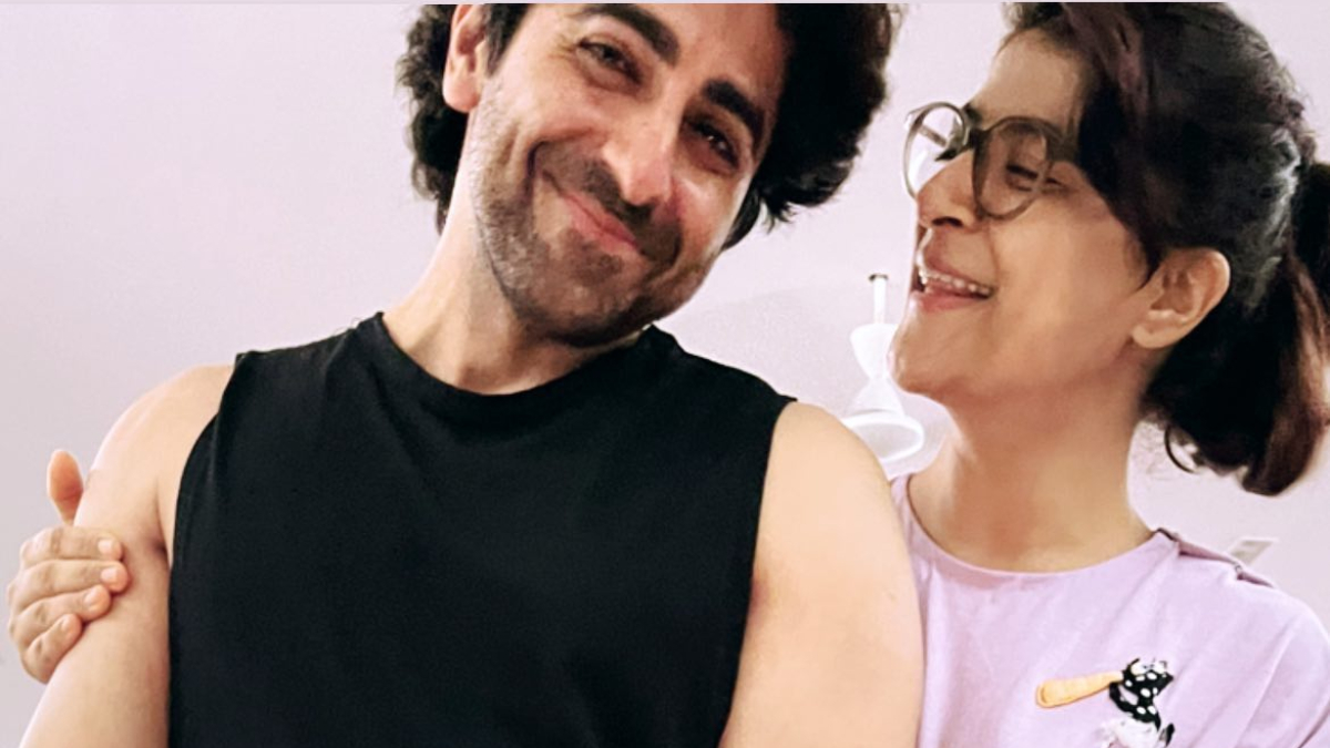 Inside Ayushmann Khurrana's birthday celebration: Actor cuts cake with wife Tahira Kashyap, see pic