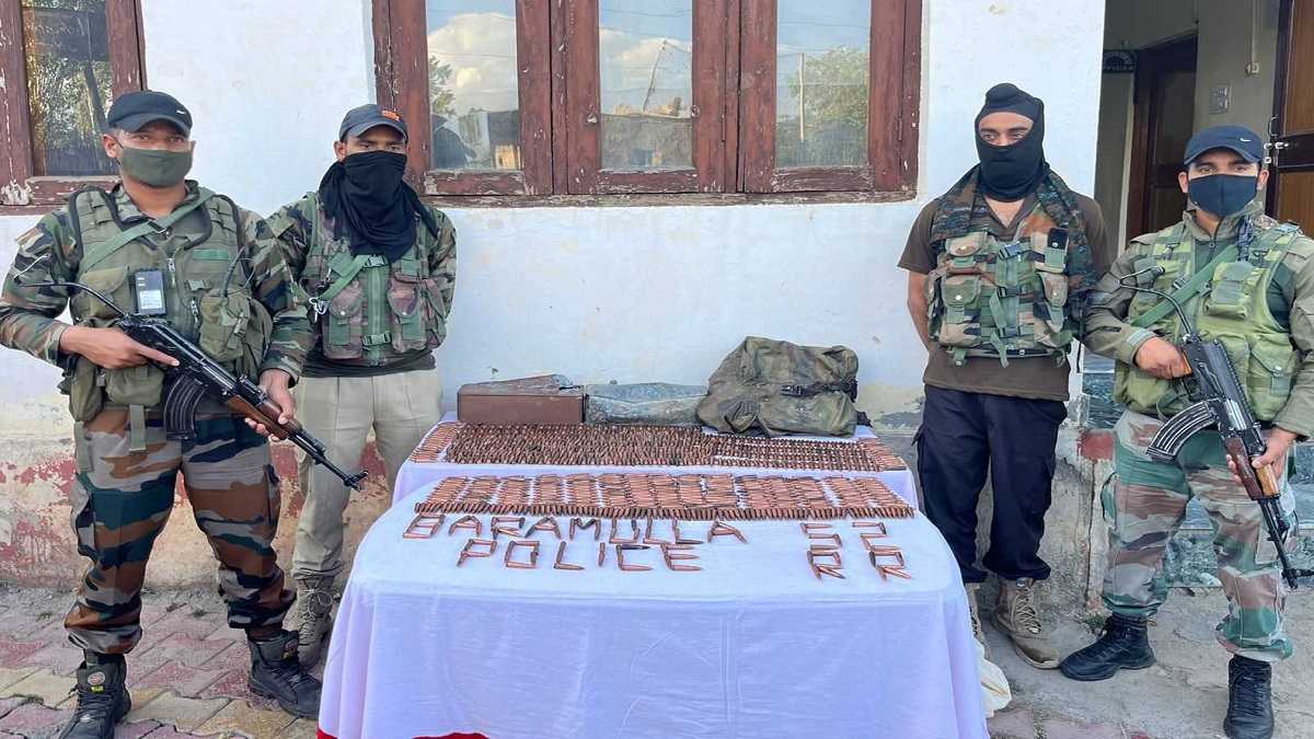 Jammu and Kashmir: Police bursts terrorist hideout, recovers ammunition in Baramulla