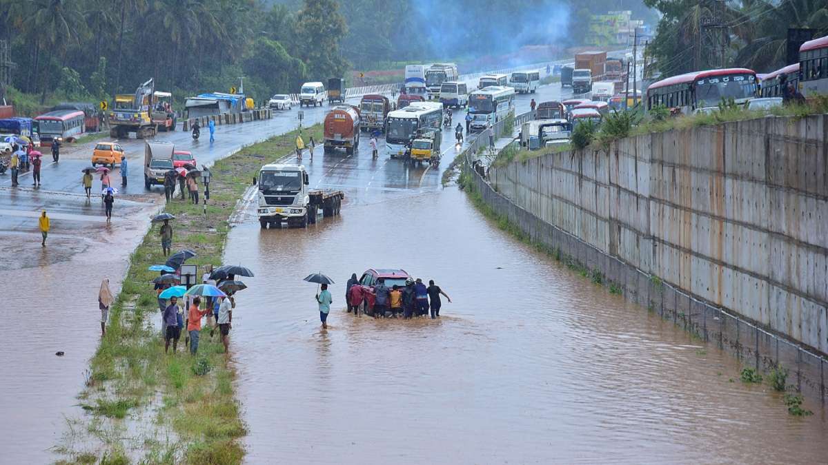 Karnataka weather update Bengaluru faces severe waterlogging, heavy