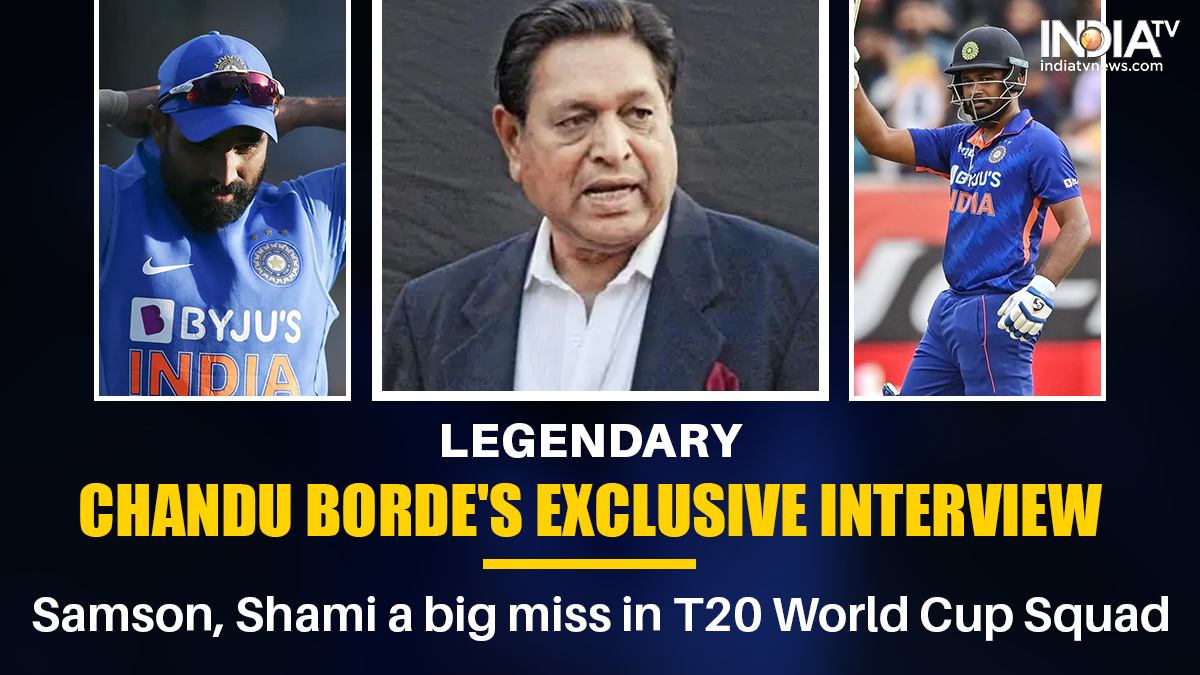 EXCLUSIVE | Sanju Samson, Mohammed Shami big miss in T20 World Cup squad: Legendary Chandu Borde