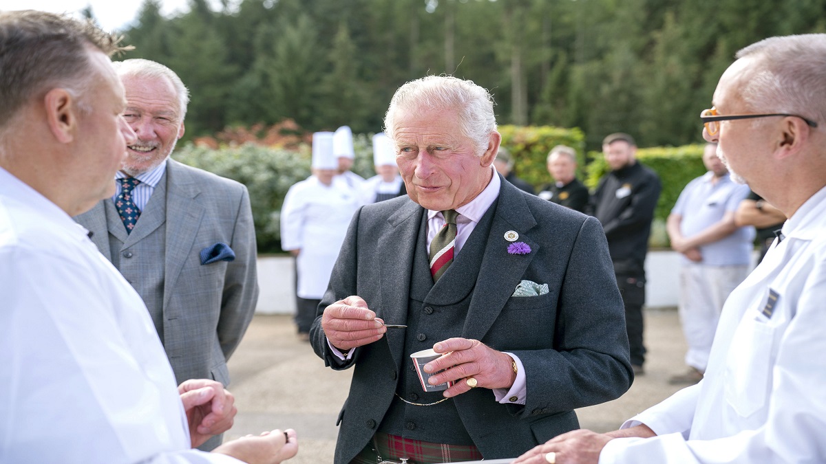 Charles son of Queen Elizabeth II succeeds as England King Buckingham