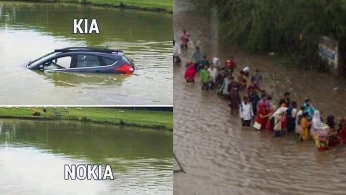 Heaviest Spell Of Rain In Delhi Ncr Netizens Share Pics And Videos As