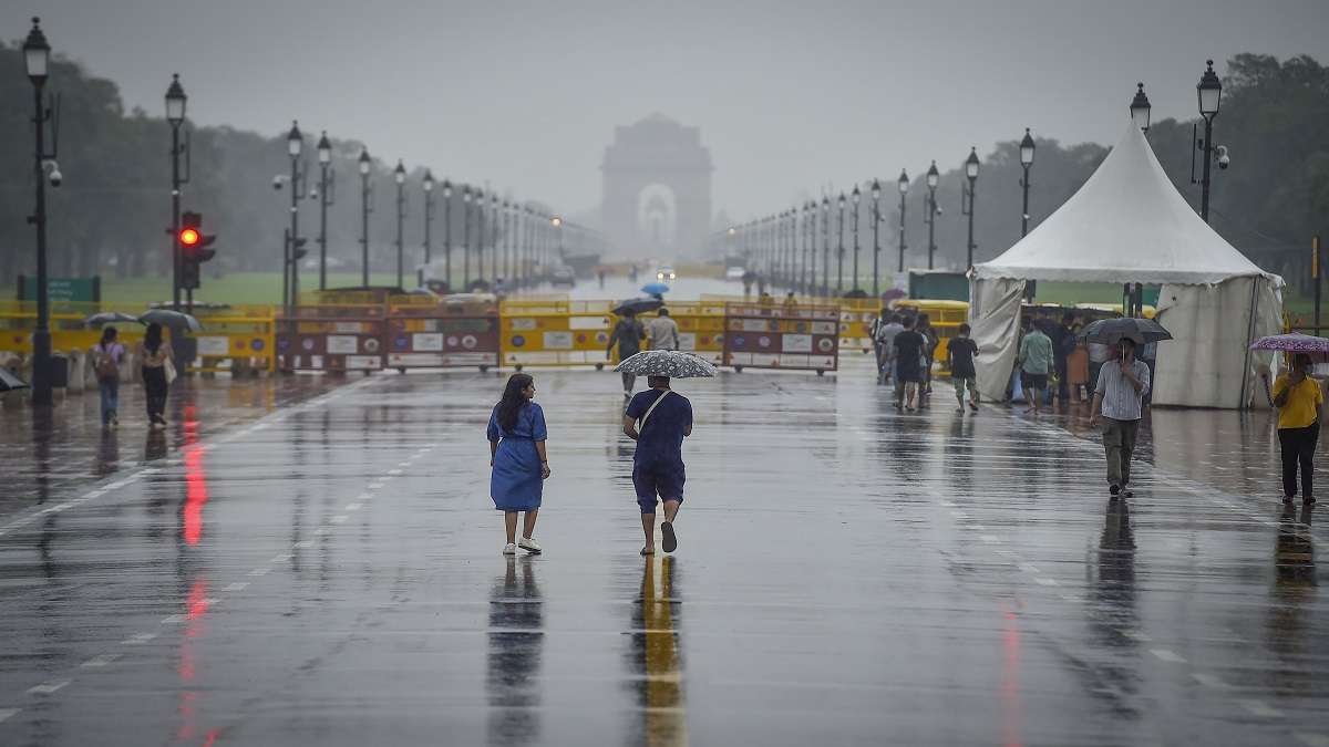 Delhi Noida Gurugram rains yellow alert issued for Saturday schools closed office on work from home | India News – India TV