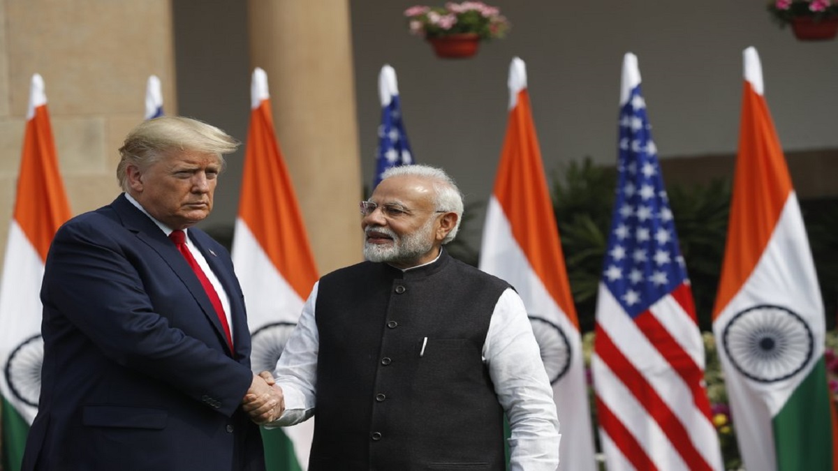Donald Trump coins India-US friendship slogan in Hindi. Donald Trump, India US friendship, India US friendship slogan in Hindi, November mid term, latest up