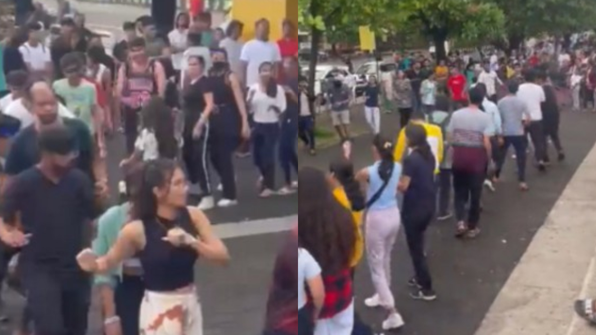 Navratri: People take over Marine Drive with spectacular Garba performance, Anand Mahindra shares video