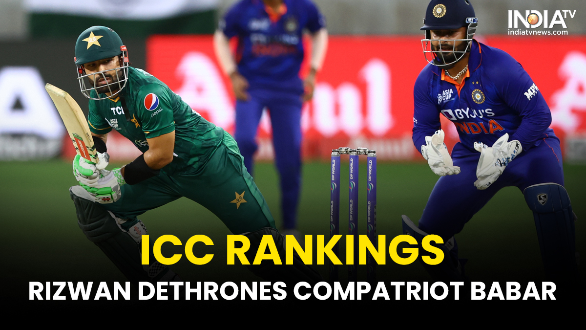 ICC Rankings: Babar Azam's compatriot Mohammad Rizwan dethrones him from the top