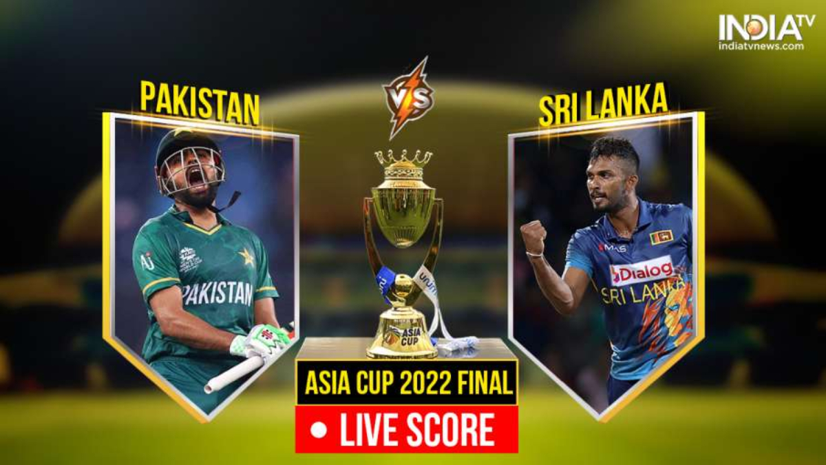 Pak Vs Sri Lanka Live Score 2022