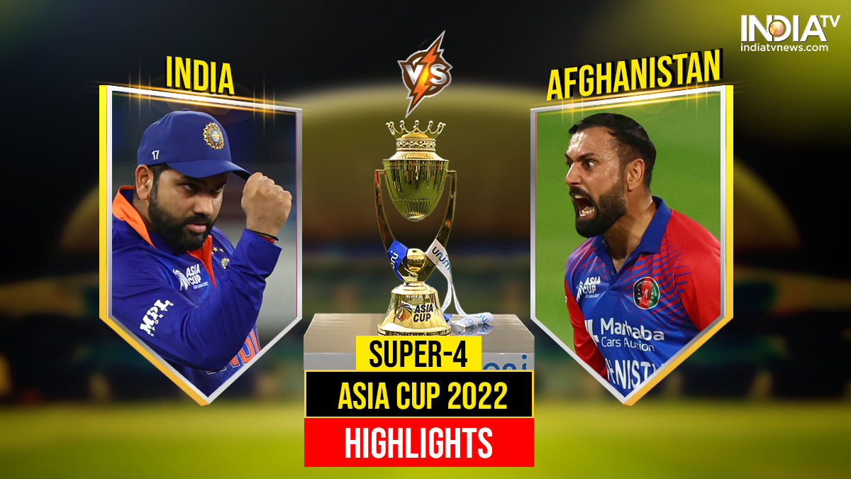 IND vs AFG, Asia Cup, Score, Highlights IND win by 101 runs India TV