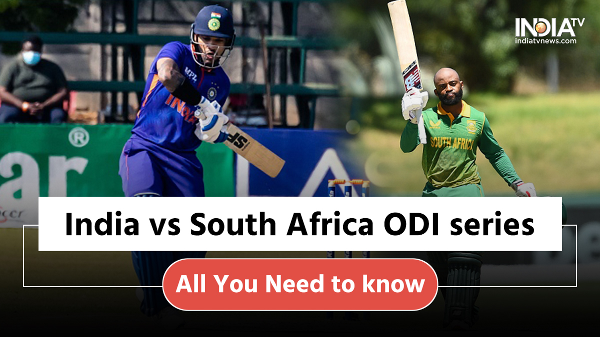 IND vs SA ODI Series All you need to know about India vs South Africa ODI series 2022 India TV