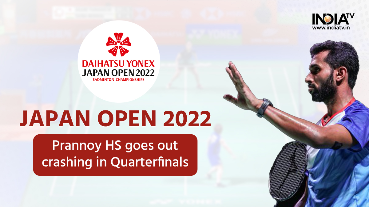 Japan Open 2022 Prannoy HS goes out crashing in quarter-finals Other News