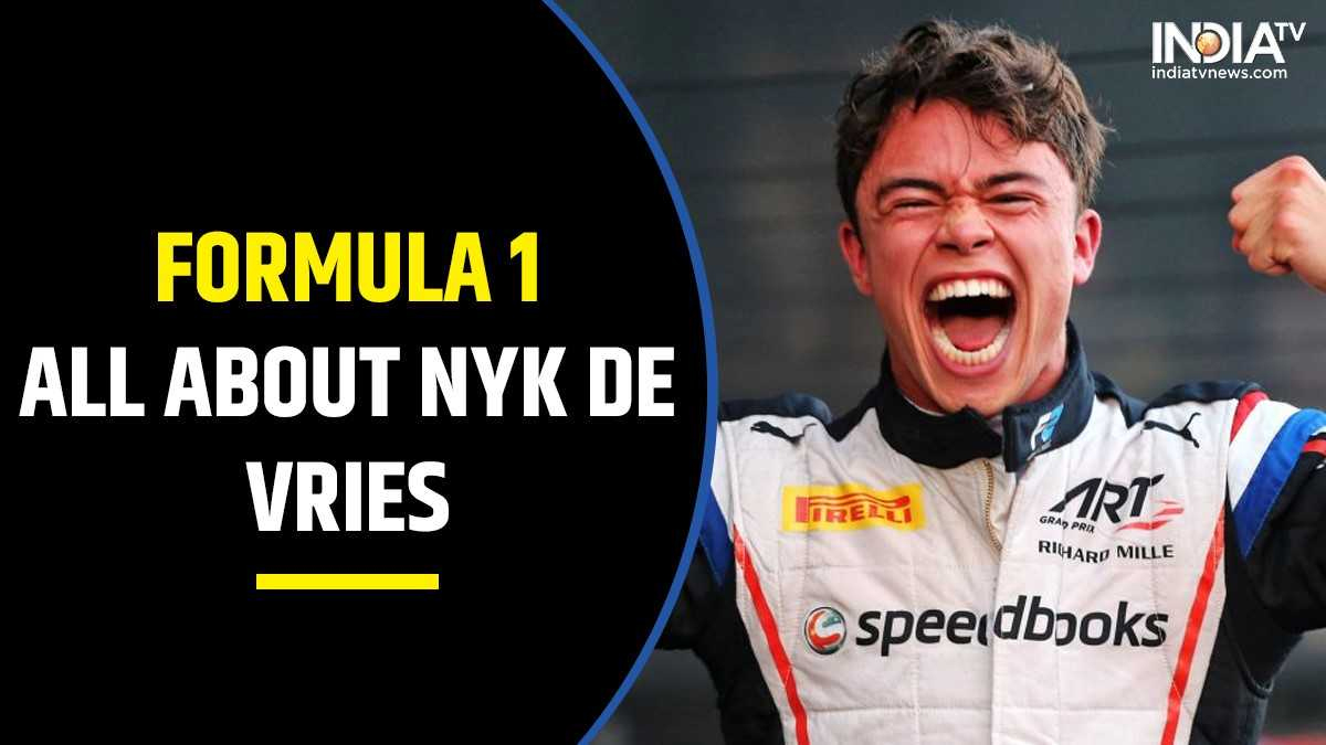Nyck de Vries to make his F1 debut with Williams.