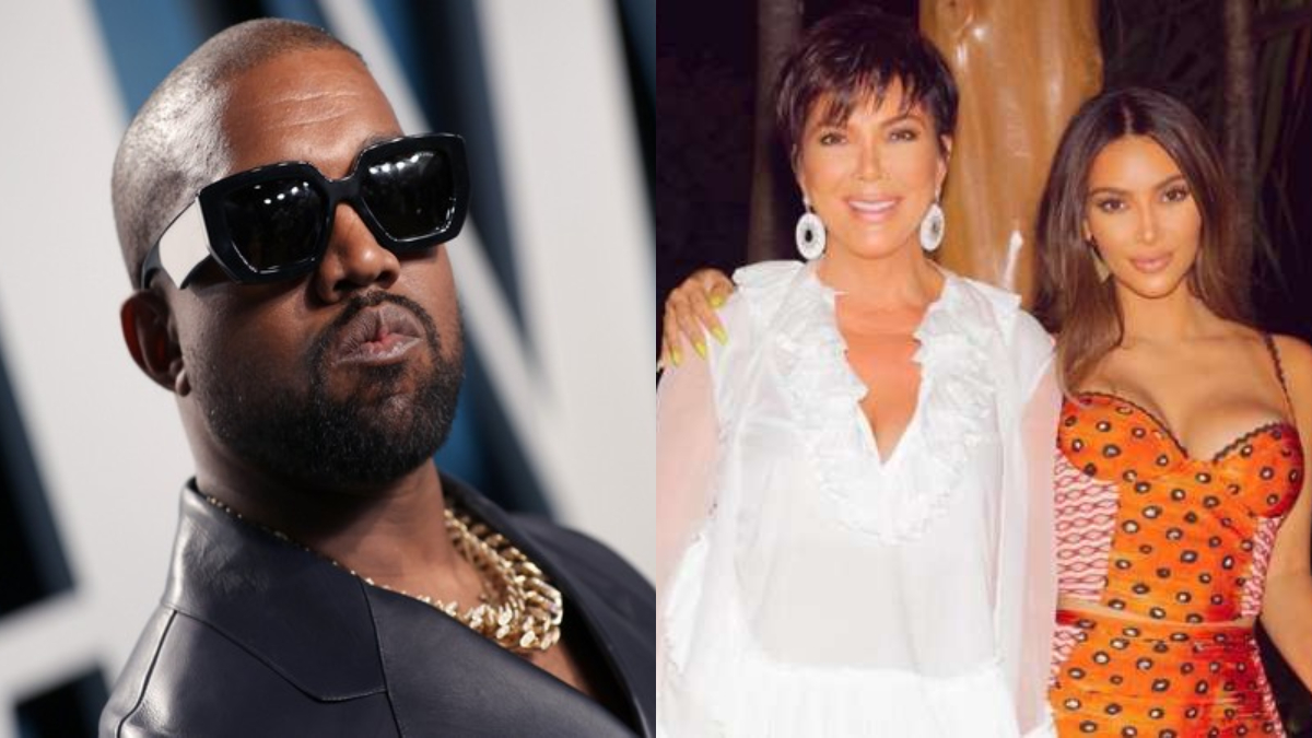 1200px x 675px - Kanye West explains why he uploaded ex-mother-in-law Kris Jenner's photo as  Instagram DP | Celebrities News â€“ India TV