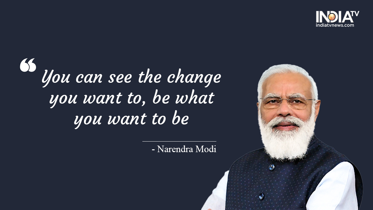 PM Modi Birthday A Look At A Few Of Slogans Coined By The Man Himself 