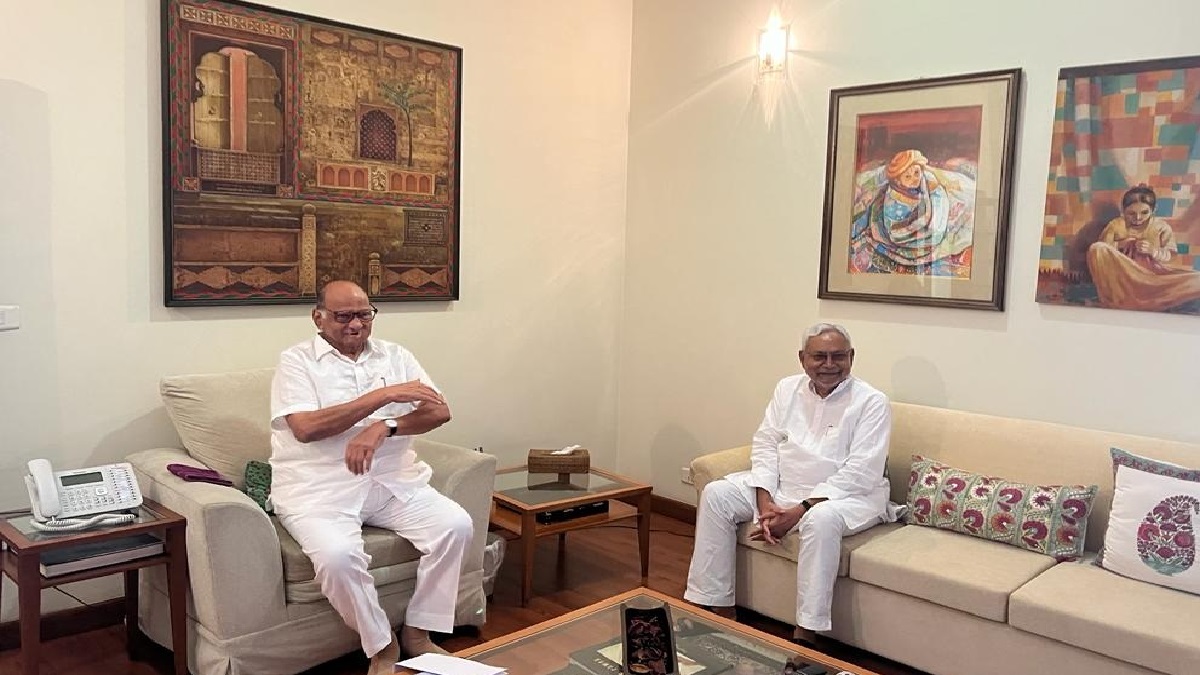 Mission 2024 On Day 2 of Delhi visit, Nitish Kumar meets Sharad Pawar