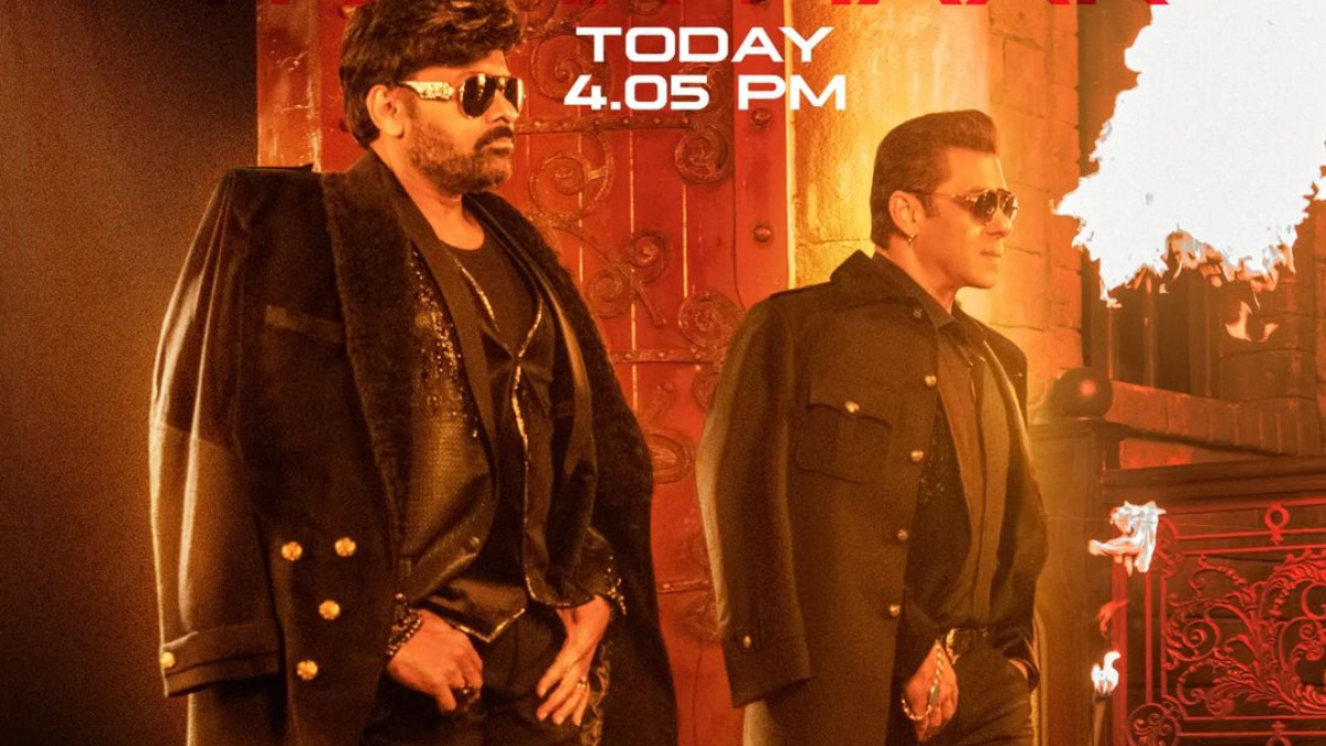 Watch Chiranjeevi, Salman Khan ace dance moves in first Godfather