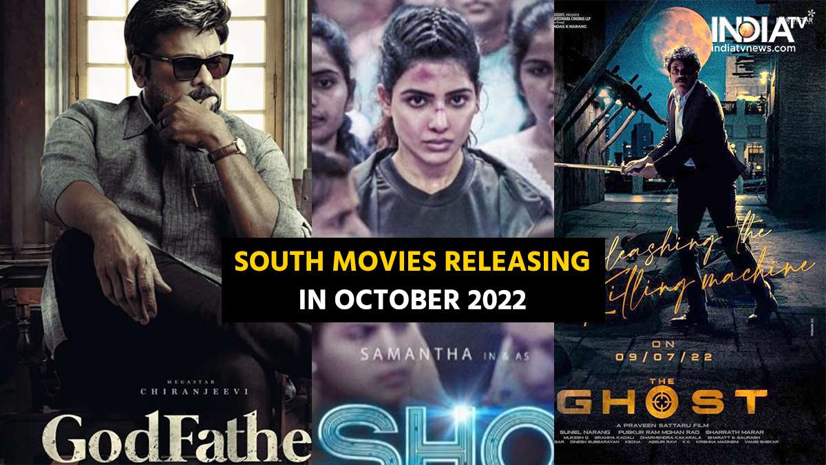 South movies releasing in October 2022 GodFather to Yashoda, check out