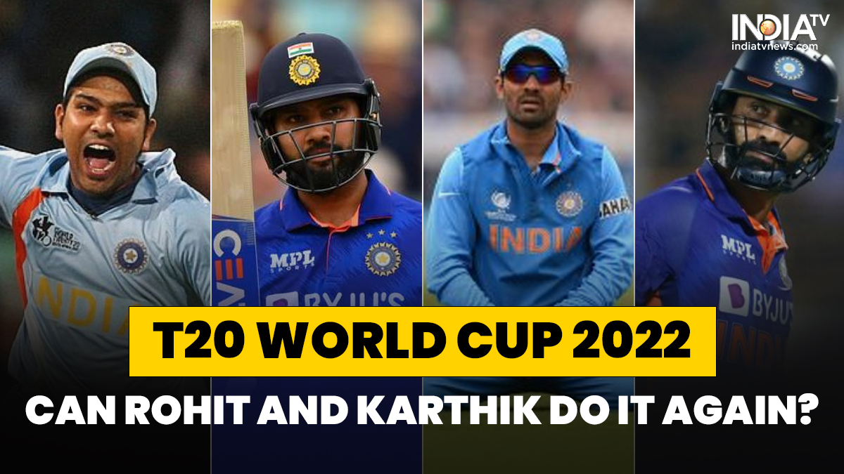 T20 World Cup 2022: Chance to recreate history for Karthik and Rohit as India gear up for tournament