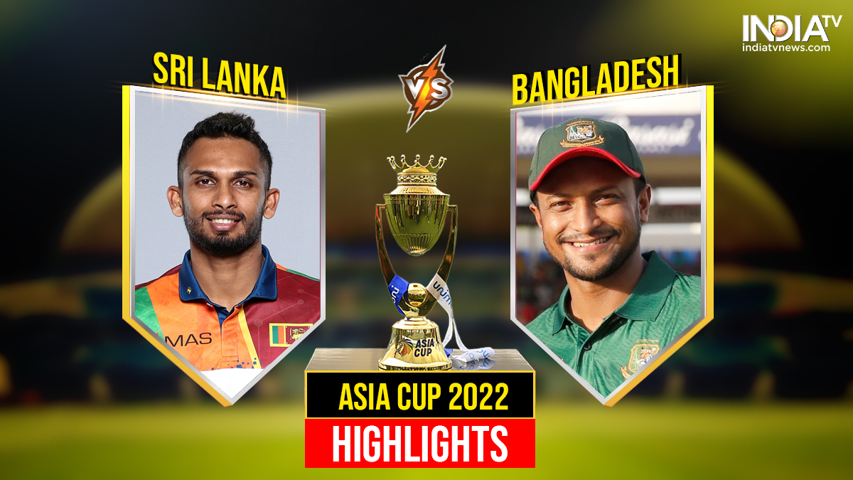 Asia Cup 2022, BAN vs SL Lankan Lions win by 2 wickets; BAN crash out of Asia Cup Cricket News