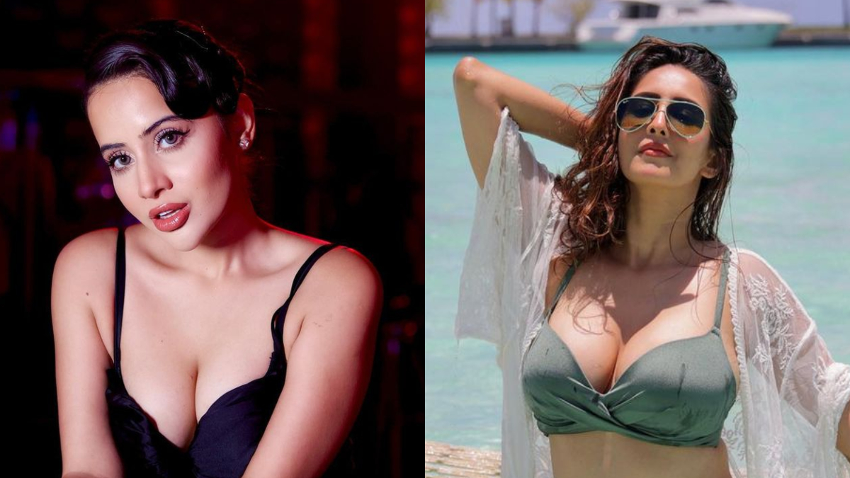 Bollywood Porn Actress Kanika - Urfi Javed slams Chahatt Khanna by sharing her bold pictures; says 'Aapne  kya ukhada biwi banke?' | Celebrities News â€“ India TV