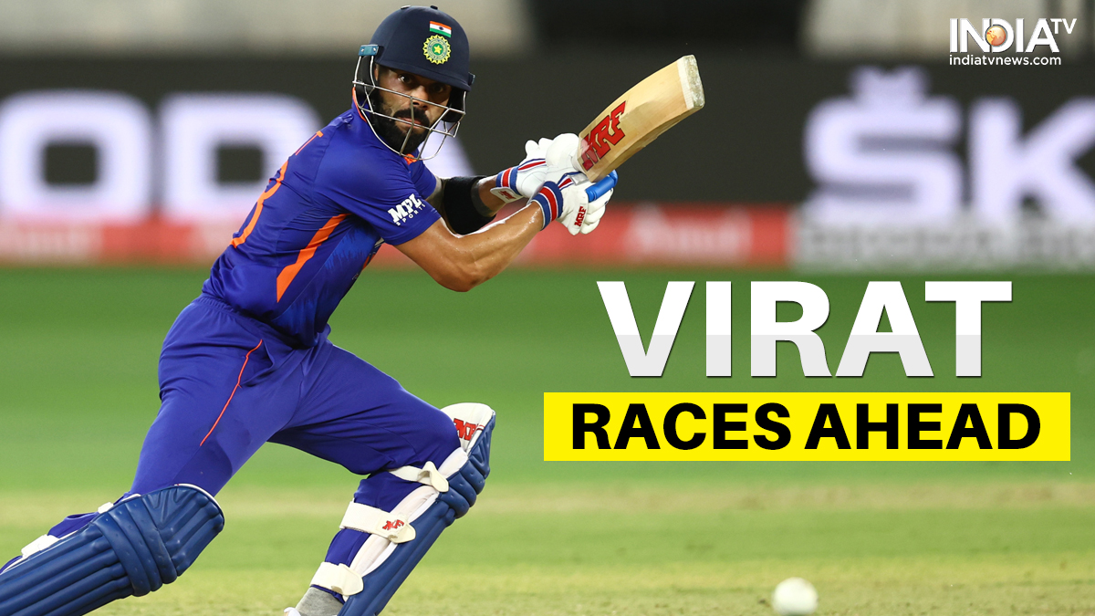 Virat Kohli races ahead of his contemporaries