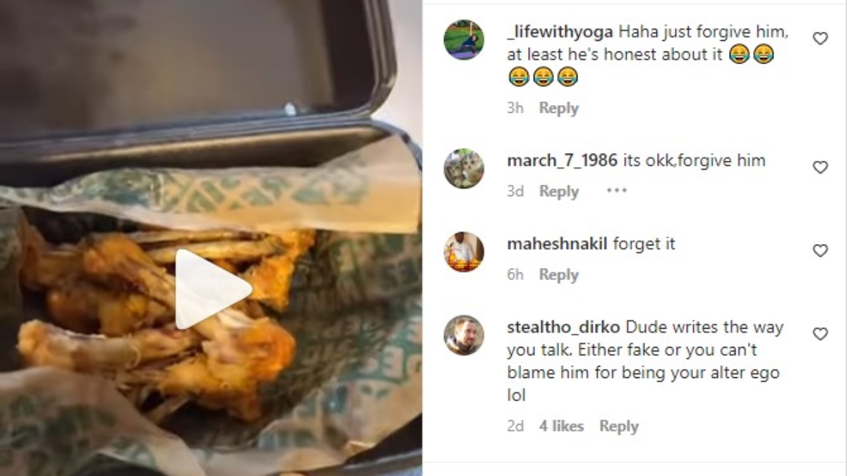 Shocking! Man in America orders chicken wings from DoorDash, gets bones and note instead