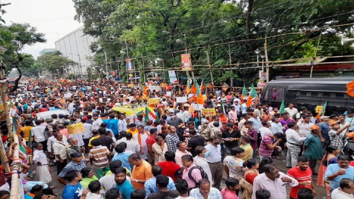 West Bengal: BJP to start 'Jail Bharo Andolan' after Durga Puja against TMC