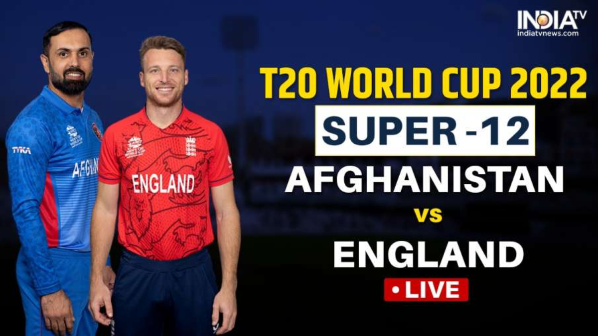 England vs Afghanistan: Live updates, scorecard, result and