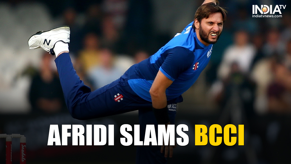 BCCI Vs PCB: Shahid Afridi Criticizes Cricket Administration In India ...