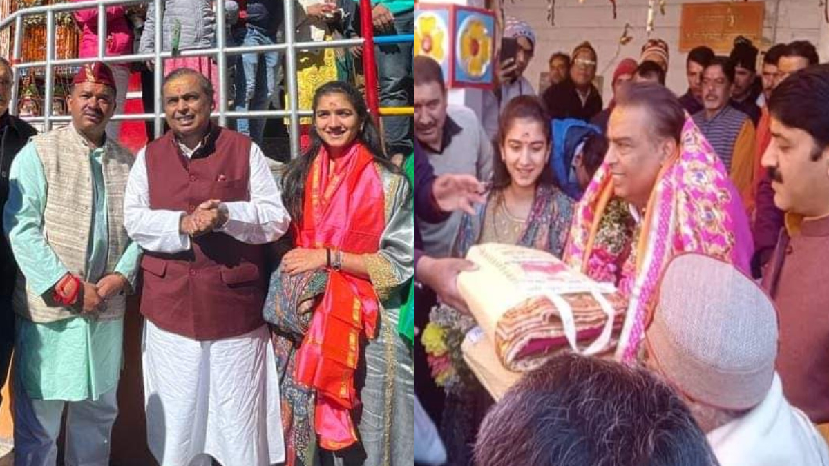 Mukesh Ambani offers prayer at Kedarnath & Badrinath, donates Rs 5 crore to temple committees